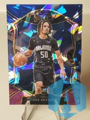 2020-21 Select Cole Anthony #75 Blue White Purple Ice Prizm Concourse RC Rookie